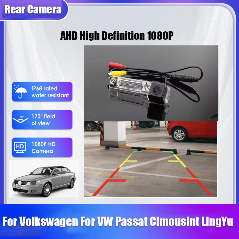 

Car Reverse Rear View Camera For Volkswagen For VW Passat Cimousint LingYu CCD Full HD Night Vision Backup Parking Camera CAM
