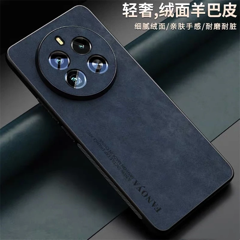 Coque arrière antichoc en cuir de luxe pour Realme, coque de téléphone, protection de l'appareil photo, pare-chocs, 12 Pro Plus, 12Plus, 12 Pro + 5G