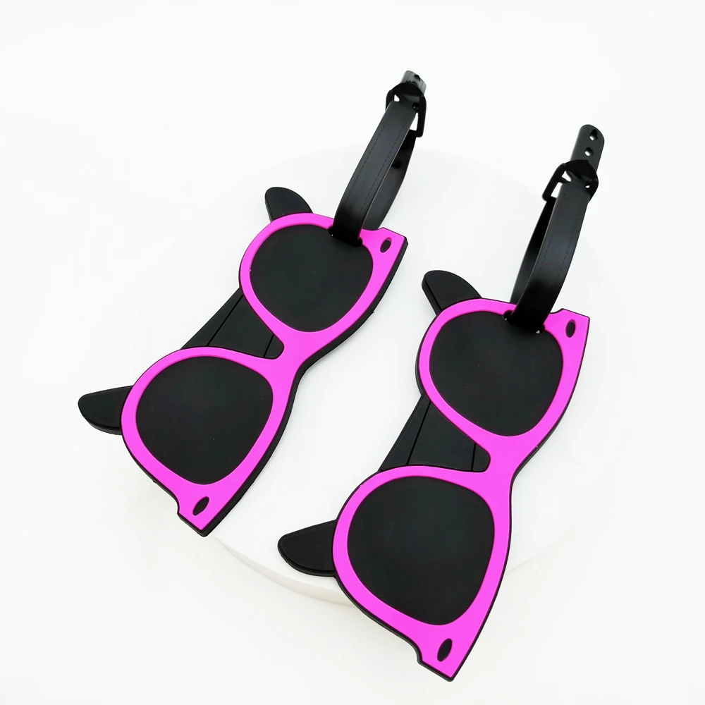 علامات تعليق الأمتعة على عيون الشاطئ للرجال والنساء ، علامات الهوية الإبداعية ، الوقاية من فقدان المطار ، أساسية ، جديدة ، 2 way