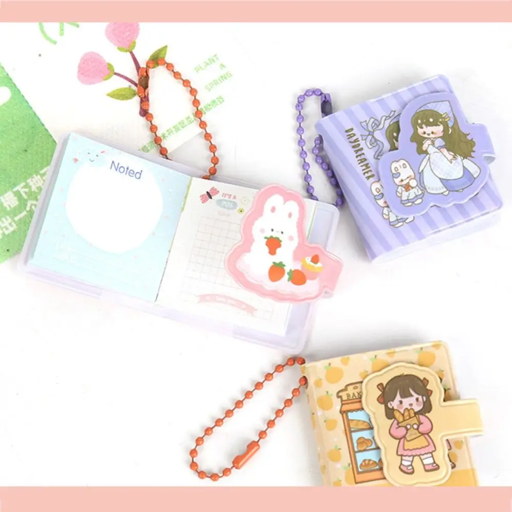 Portable Journals with Keychain Smalll Mini Notebook Pocket Writing Pad Pocket Notepad Portable Mini Stationery