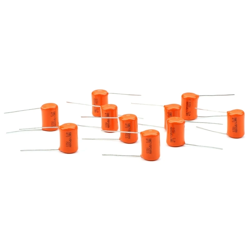 Orange Drop Capacitors, Electric Guitar Tone Capacitors, 200V, 715P .047UF, 10Pcs