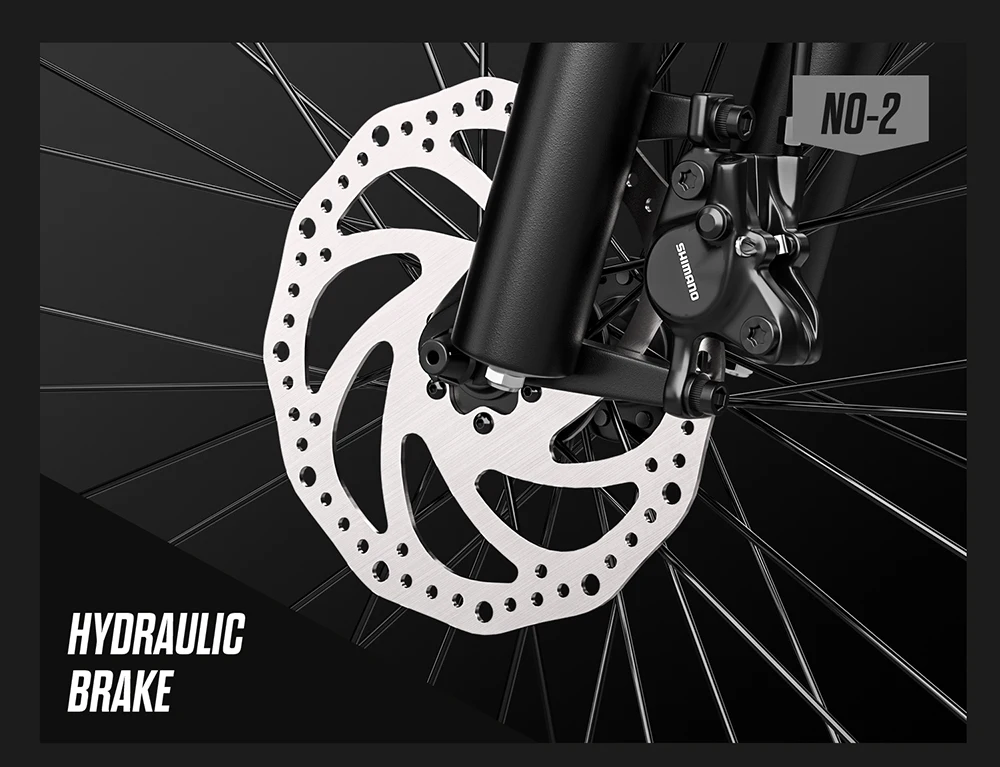 Elektrofahrrad RandRide YG90B-29 48V17AH Akku 1000W Motor 45KM/H Geschwindigkeit Allterrain-Mountainbike E-Bike EU-Lagerbestand – Detail 13