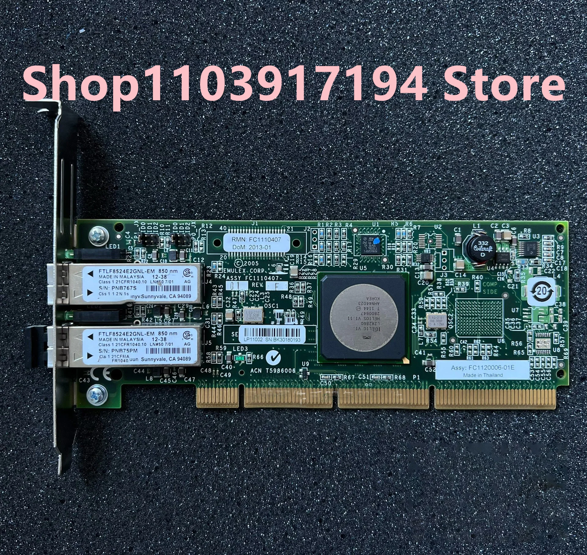 FOR  IBM 00E0808 00E0809 32N1294 5749 576B 2-Port 4Gb Dual port Card board