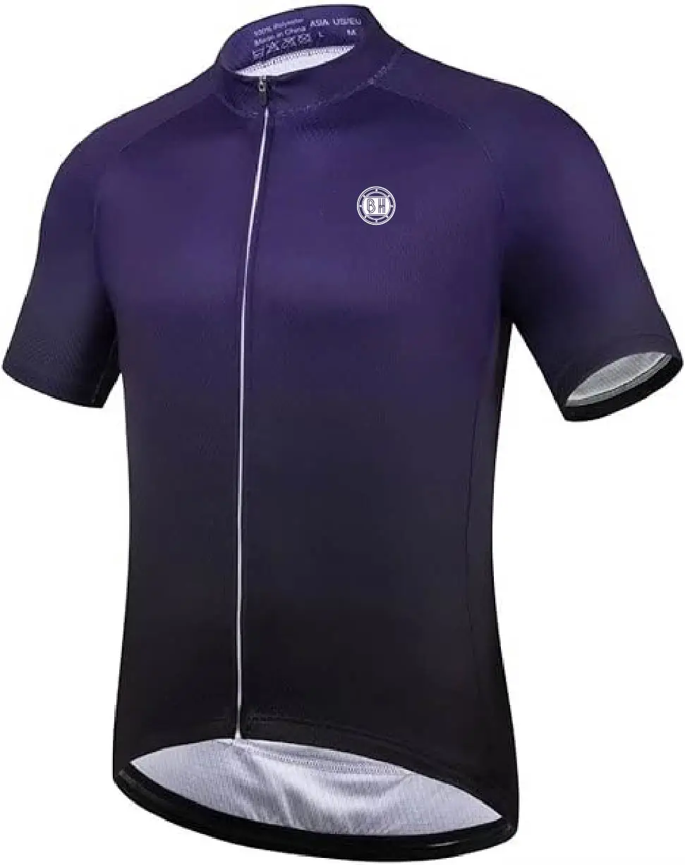 Solid Color Summer Men Short Sleeves Cycling Jersey Polyester Clothing Quick Dry MTB Bicycle Mallot Ciclismo Shirts Bike Clothes