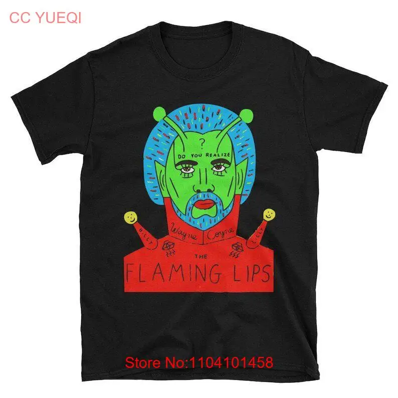 Billy Lilly Wayne Coyne Flaming Lips Short-Sleeve Unisex T-Shirt PA0810_31