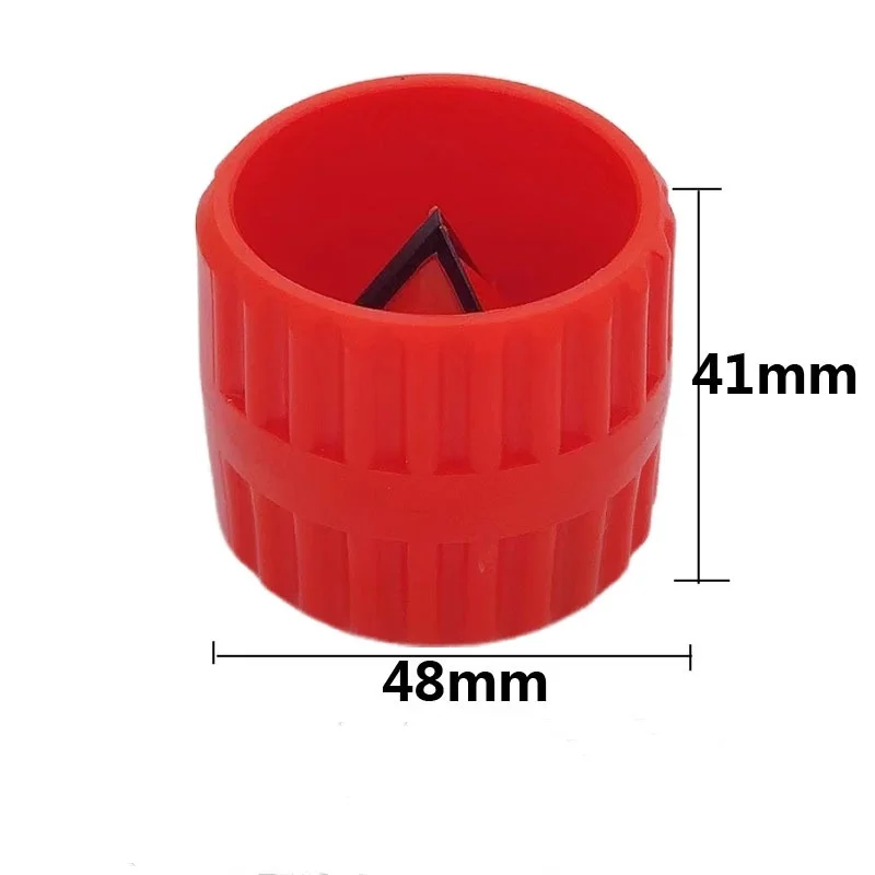 Tubo de metal, tubo de latão, chanfradura, rebarbas, removedor, reamer, limpeza de tubos de metal, ferramentas de rebarbação resistentes