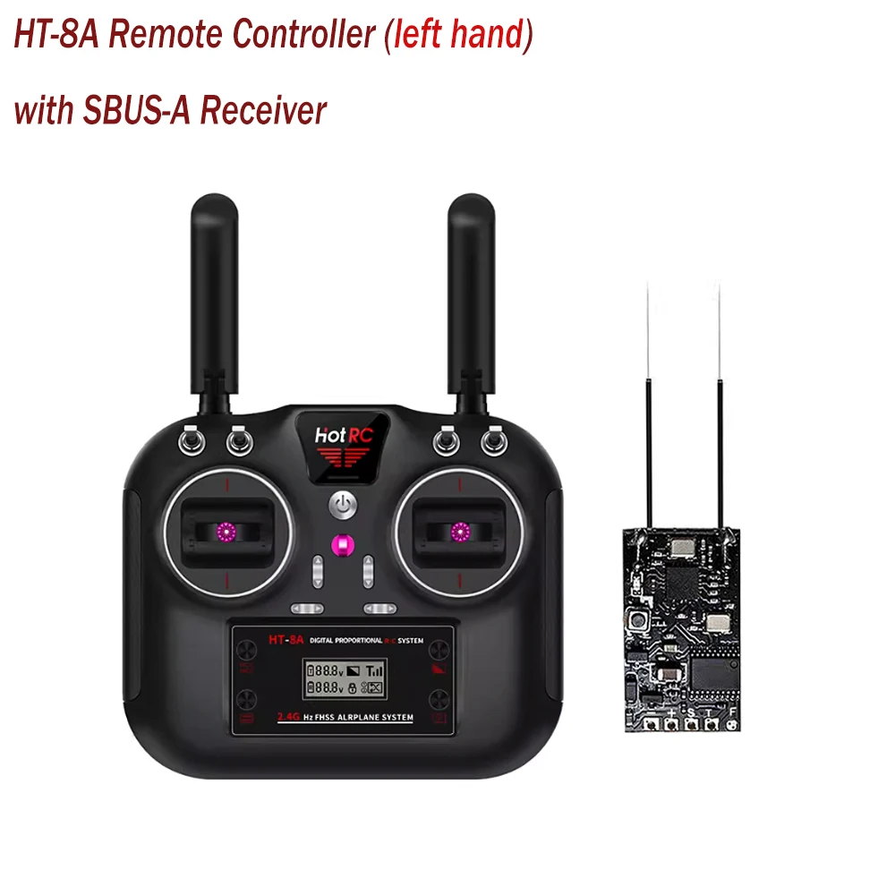 XL6 Inch Carbon Fiber rack HT-8A Remote Control with SBUS-A Receiver 2806.5 Motor 6X4X3 Propeller Blade F4 V3S PLUS 4in1 45A ESC