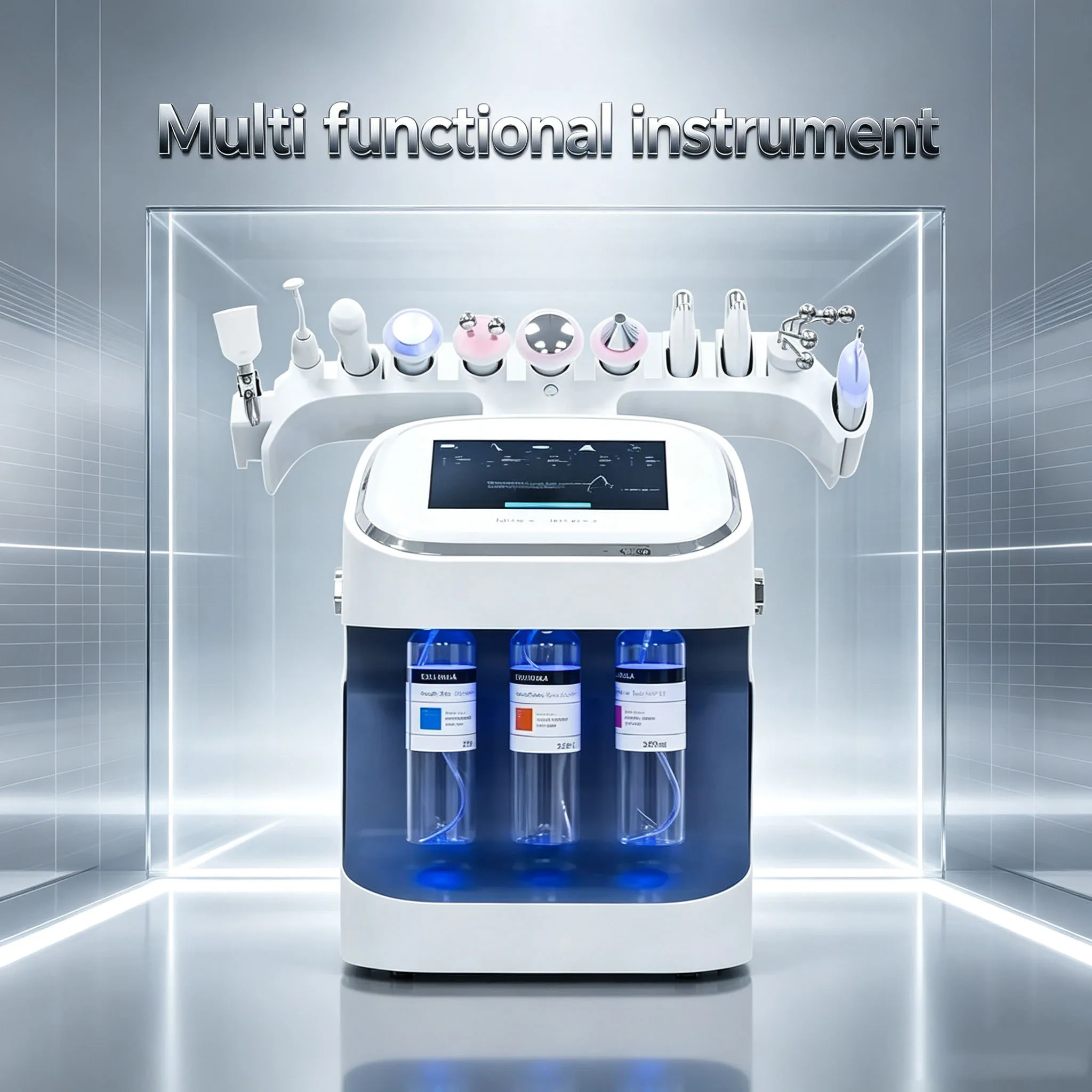 Desktop Skin Management Comprehensive Bubble Deep Cleaning White Black Pearl Detection Multifunctional Instrument