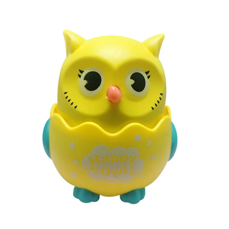 Inertia Sliding Press Owl Car Creative Return Force Inertia Children's Small Animal Toys as Gifts for Children