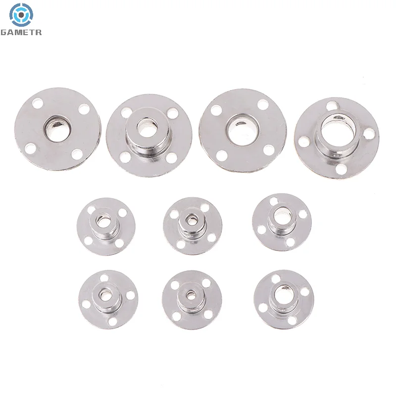 3mm/3.17mm/4mm/5mm/6mm/6.35mm/7mm/8mm/10mm/12mm Rigid Flange Coupling Motor Guide Shaft Coupler Motor Support Connector