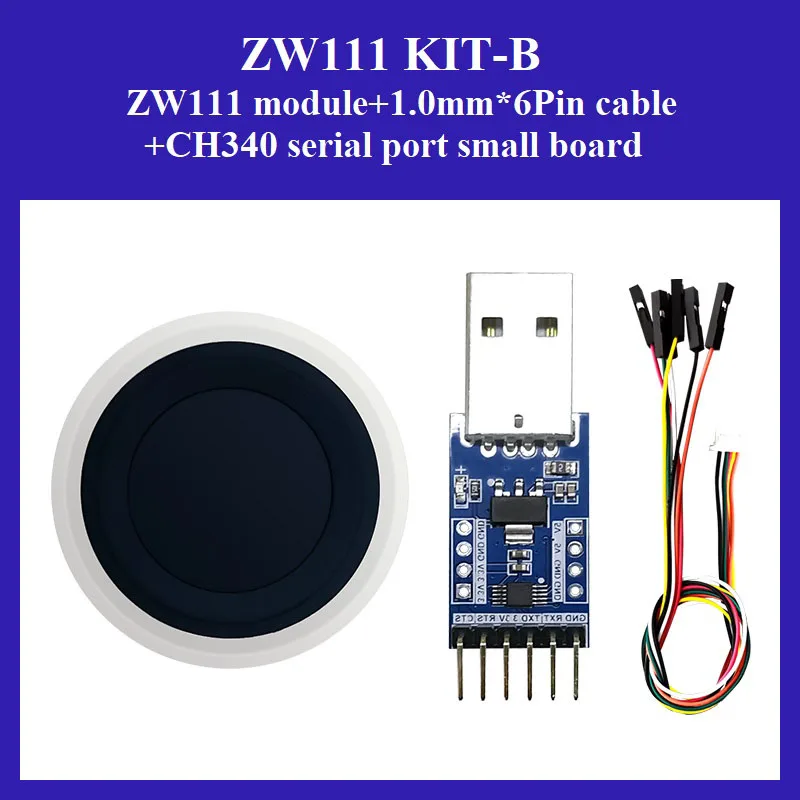Hi-Link HLK-ZW101 ZW111 ZW0608 ZW0623 ZW0642 ZW0901 ZW0905 ZW0906 ZW0919 Półprzewodnikowy moduł linii papilarnych wykrywanie małej mocy — zdjęcie produktu 6