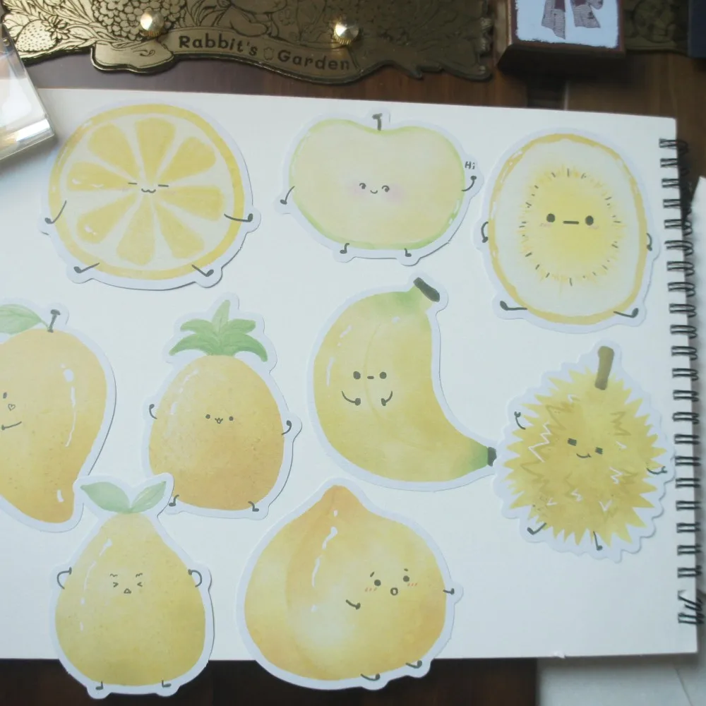 

30 Sheet Fruit Section Paper Design Craft Paper Gift Decoration Scrapbooking Handmade DIY