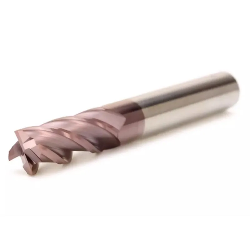 GAMONT HRC60 Tungsten Steel Carbide Nano Coating 4-Flute Flat Endmill CNC Engraving Machine Milling Cutter Tools