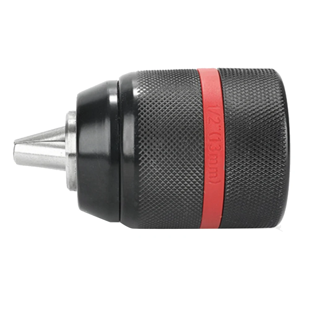 

Metal Heavy Duty 2-13mm Keyless Drill Chuck Metal Drill Chuck Converter Self-Tighten Drill Chuck Multiple Purposes