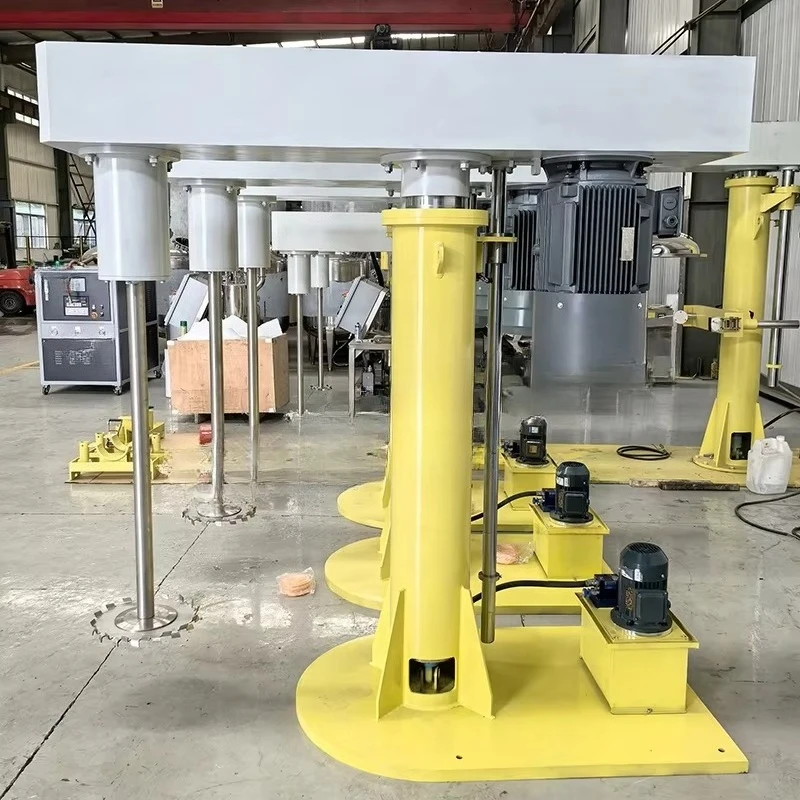 High-Speed Dispersing Machine for Water Paint Efficient Making Mixing Equipment view 2