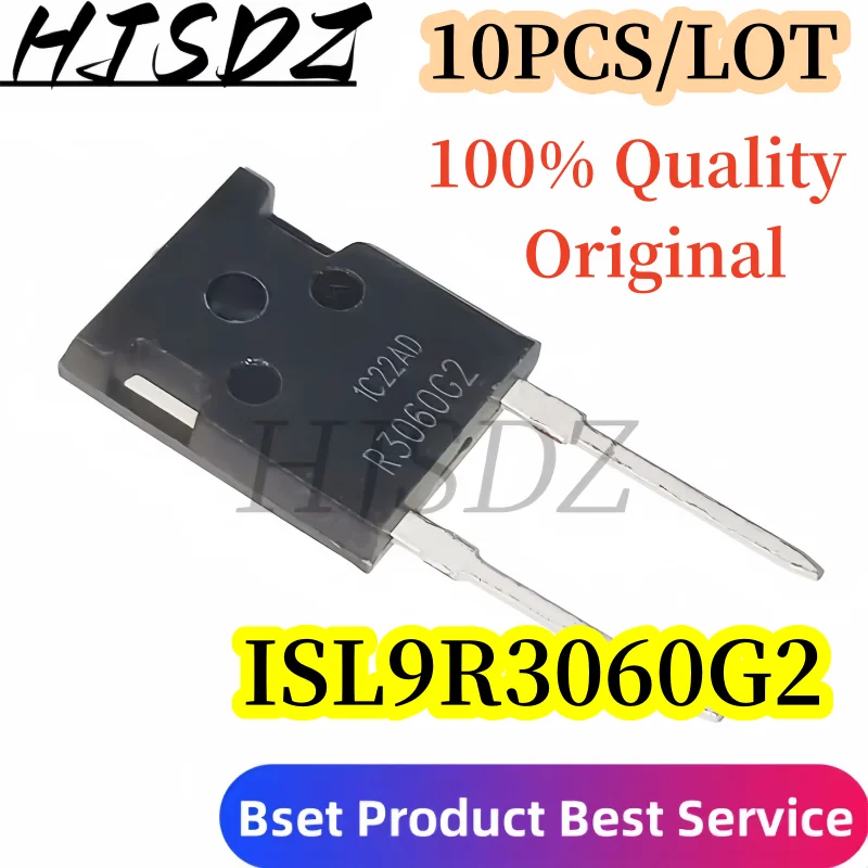5pcs original new ISL9R3060G2 R3060G2 TO-247 30A600V Fast Recovery Diode