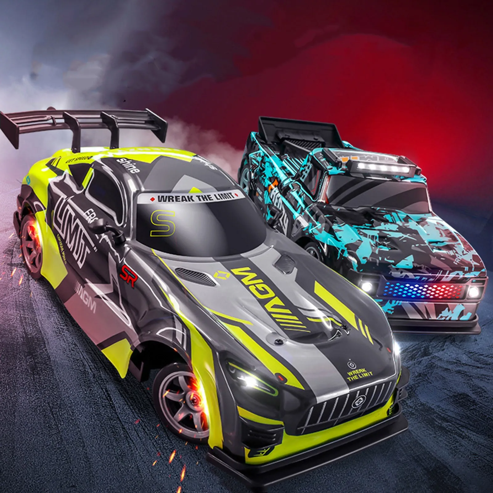 

High-Speed Drift Car Rc Racing Car Toys Four-Wheel Drive Remote Control 1:16 Full Scale Remote Control Car Toy For Boys Gifts