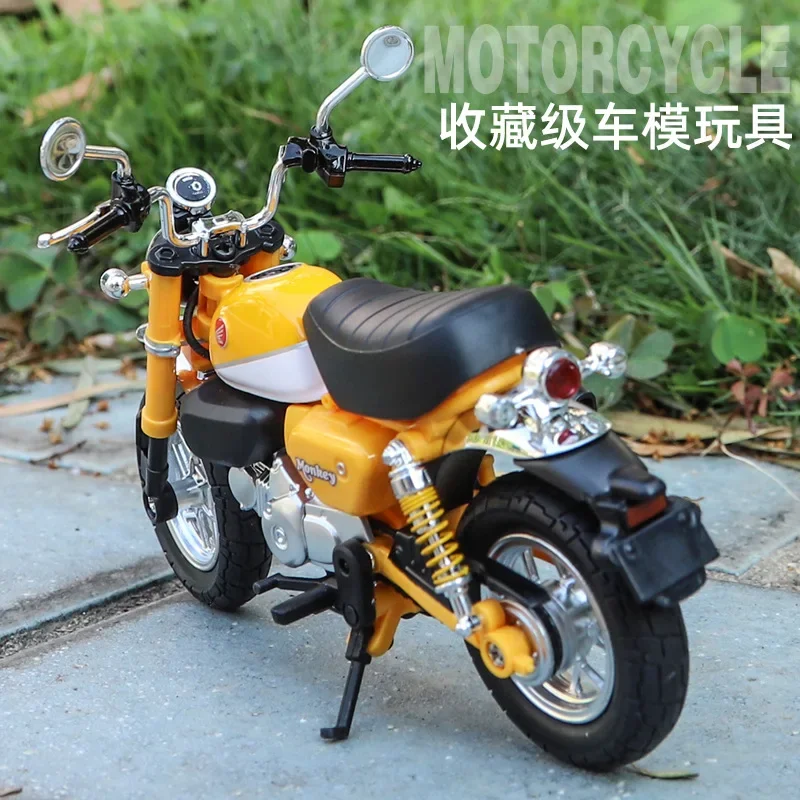 1:12 Honda Little Monkey Alloy Motorcycle Model Decoration Children's Toy Gift