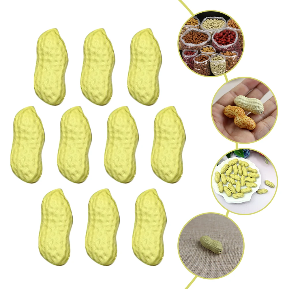 

10pcs Simulation Fake Dried Fruits Lifelike Props Photo Film Decor Teaching Aids Home Fake Dried Fruits Kits