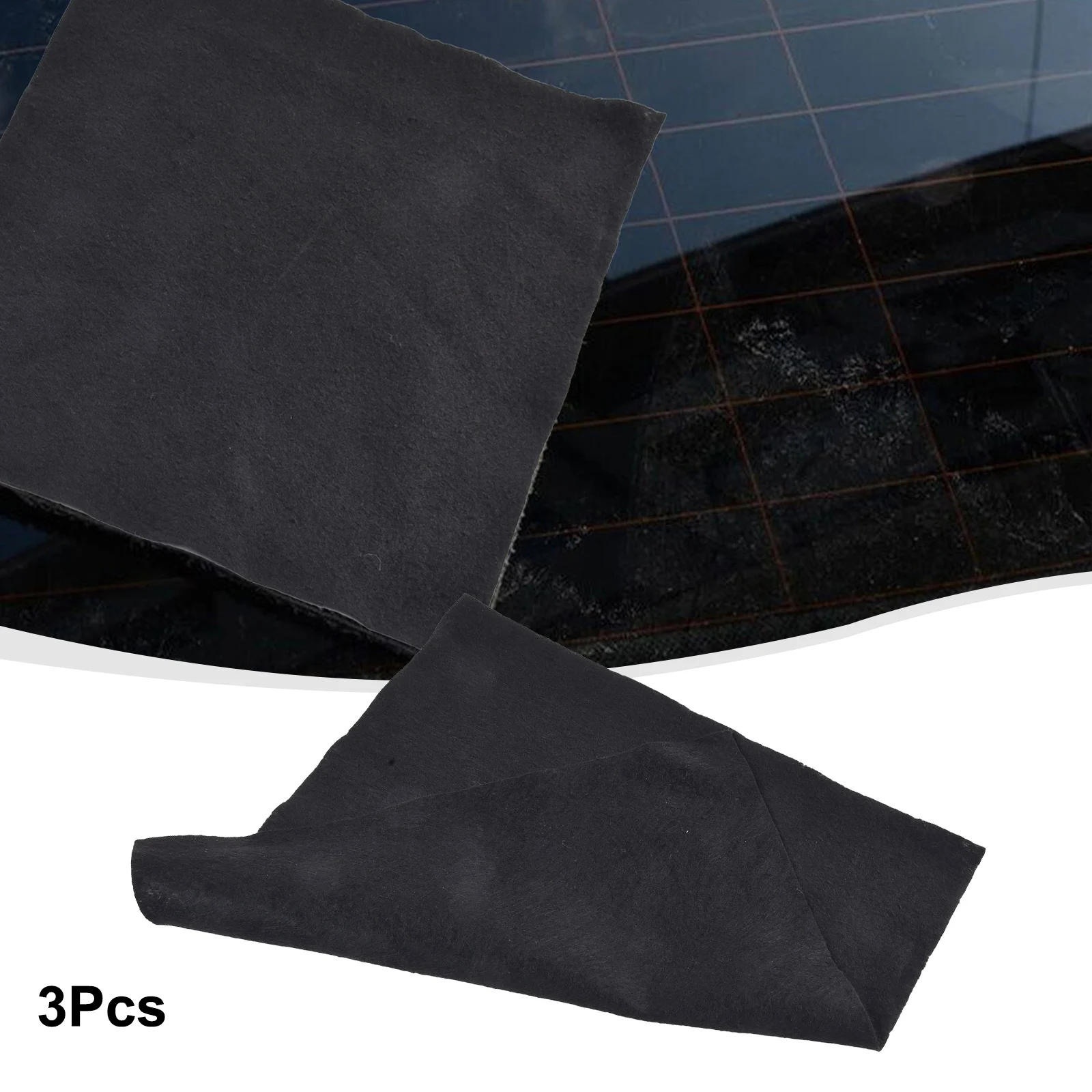 3Pcs No Trace Cloth Glass Mirror Wiping Rag Towel Cleaning Tool 30*30cm Microfiber Washing Towel Auto Accessories 30*30cm