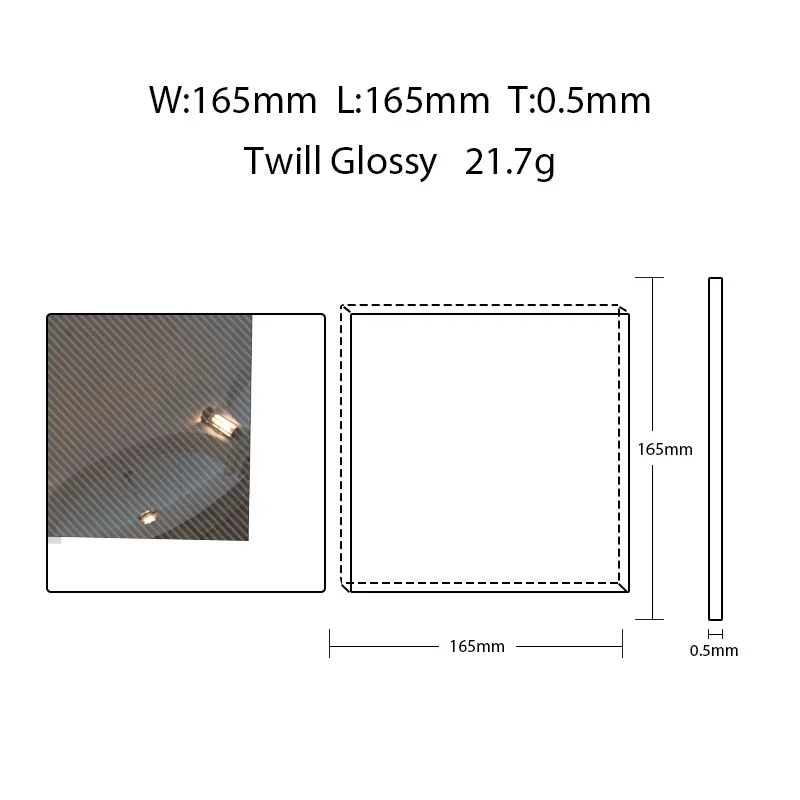 165Mmx165Mm Glossy …