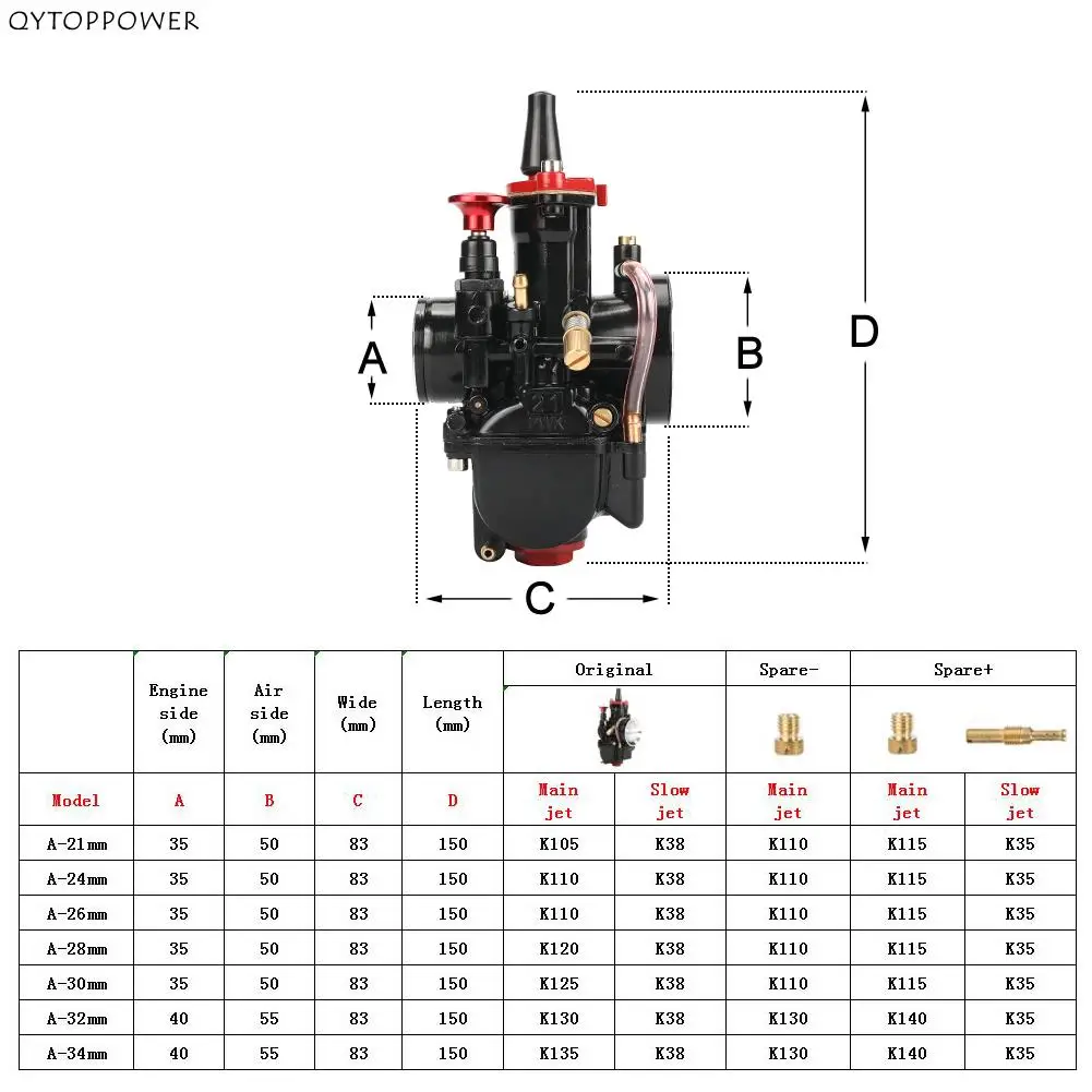 New Motorcycle Black Maikuni PWK Carburetor Lower Cover Bowl Fit For PWK 21-34mm ATV Dirt Bike Scooters Carb 70-350cc Parts