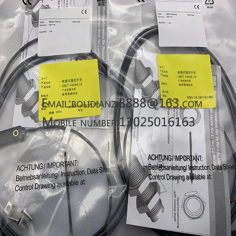 

NBN4-F29-E2-Y295466 Совершенно новый оригинальный датчик приближения