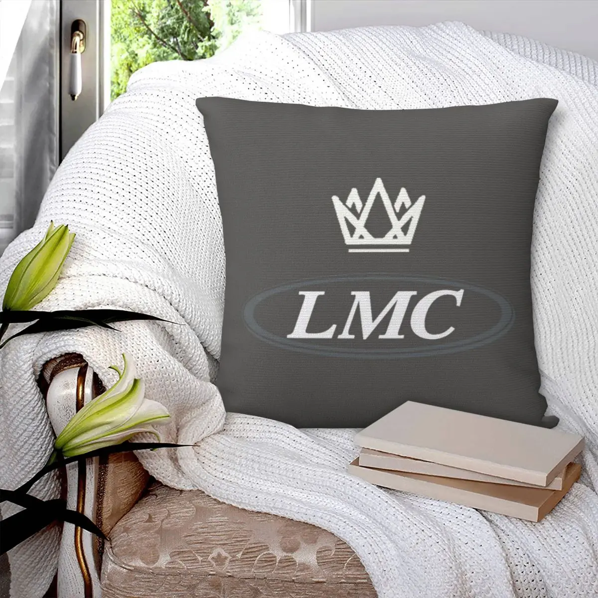 

Lmc Square Pillowcase Pillow Cover Polyester Cushion Decor Comfort Throw Pillow for Home Bedroom