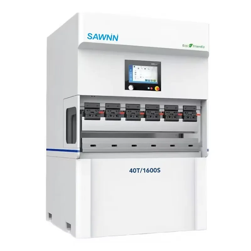 Professional Design Pure Electric Semi-Automatic Stainless Steel Press Brake Machine 40T/1600S CNC Motor Pump High