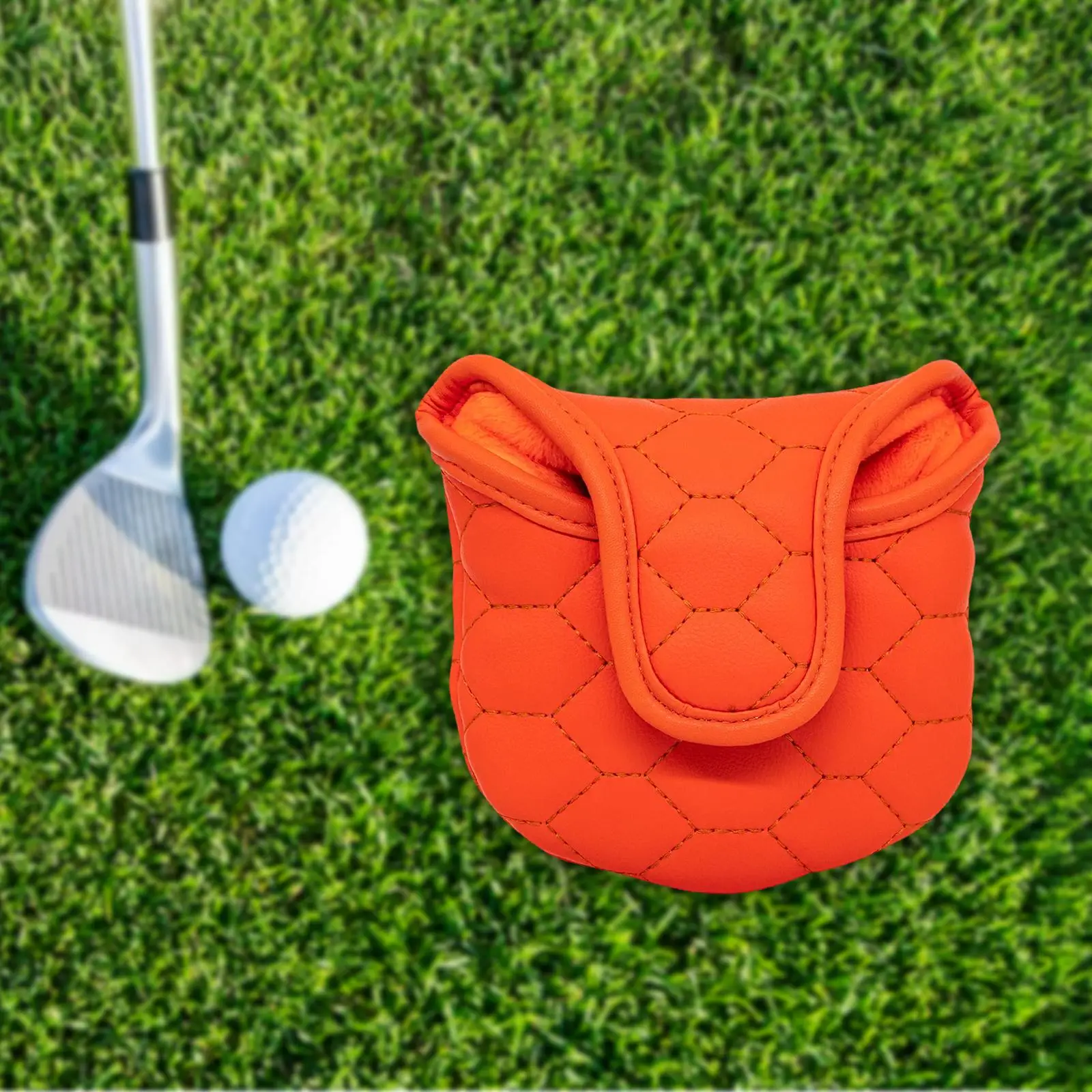 Golf Mallet Putter Head Cover, Golf Club Headcover ,Training