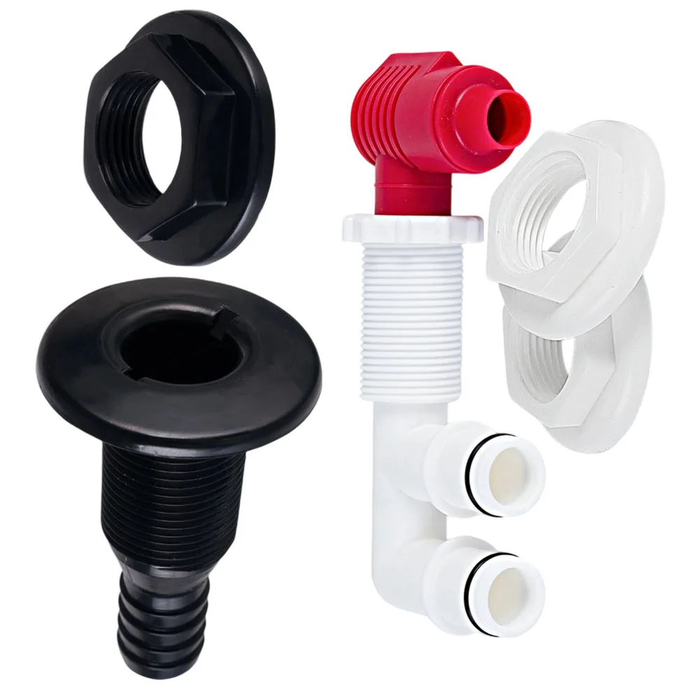 Marine Pump Out Valve Kit for Livewells and For Baitwells Boat Aerator Suitable for Multiple Recirculation Positions