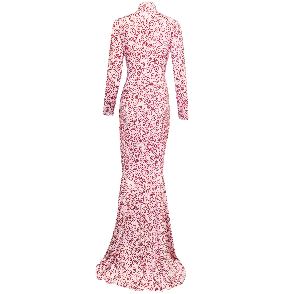 ليزا ماري تأثيري المريخ جاسوس فتاة زي ليزا ماري تأثيري الهجمات الإناث الغريبة فستان مثير طباعة فستان #2