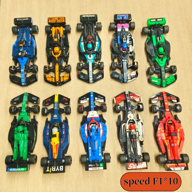 

NEW 2601pcs Speed Champions Ultimate Formula 1 Collector Pack 66802 77242 77243 77244 77245 77246 77247 77248 77249 77250 77251