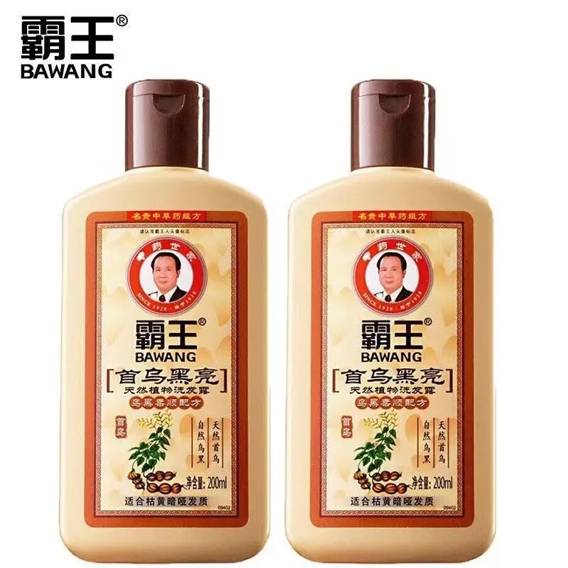 

​​Bawang He Shou Wu Shampoo 200ml Plant-Based Shine Smoothing Hair Care​