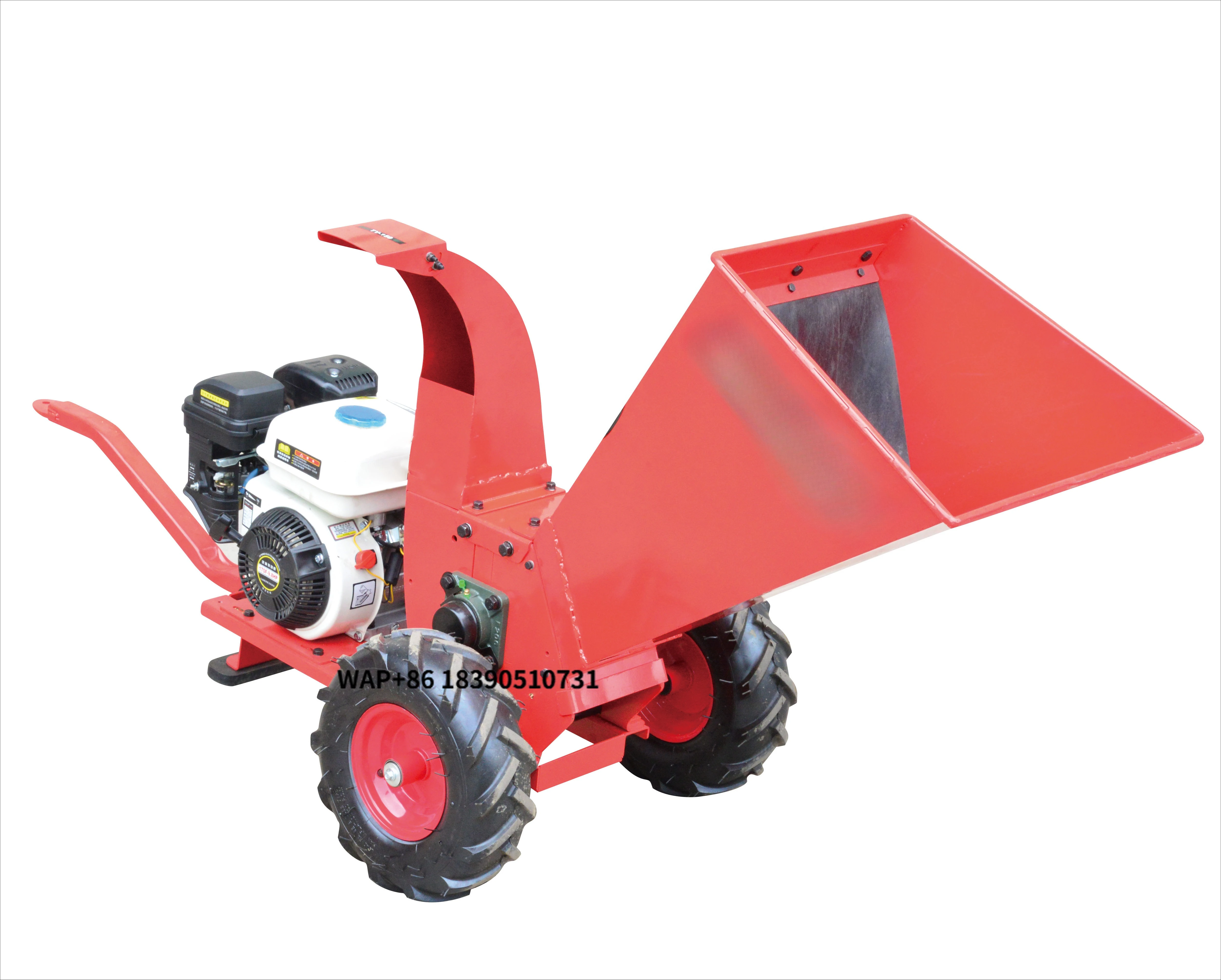 Garden Tree Branch Crusher Machine Chipper Shredder for Sale Electric Wood HEN Power Origin Cutting Type Speed Product Min Place