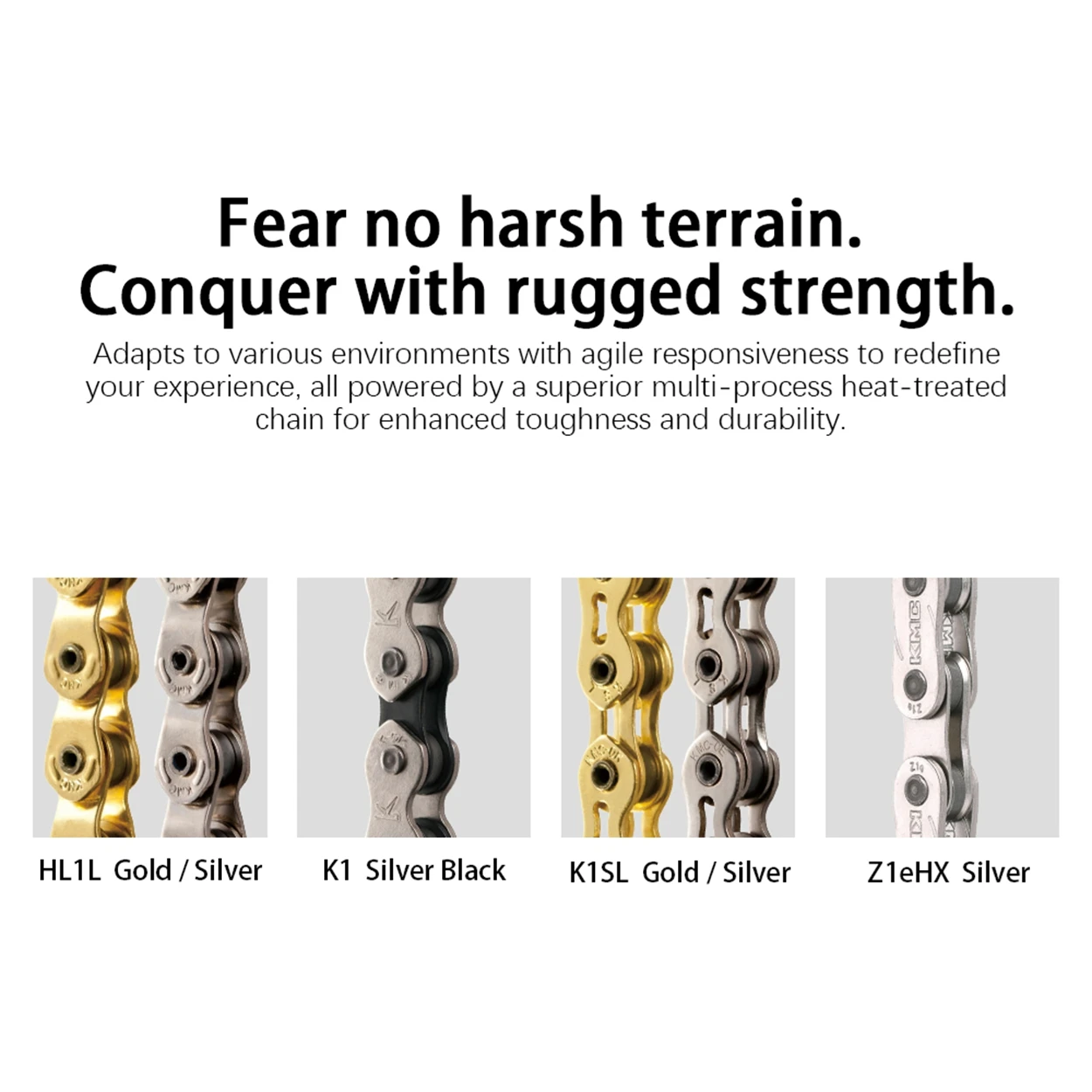 KMC Single Speed Bicycle Chain S1 K1 K1SL Z1eHX HL1 BMX Series 1/2