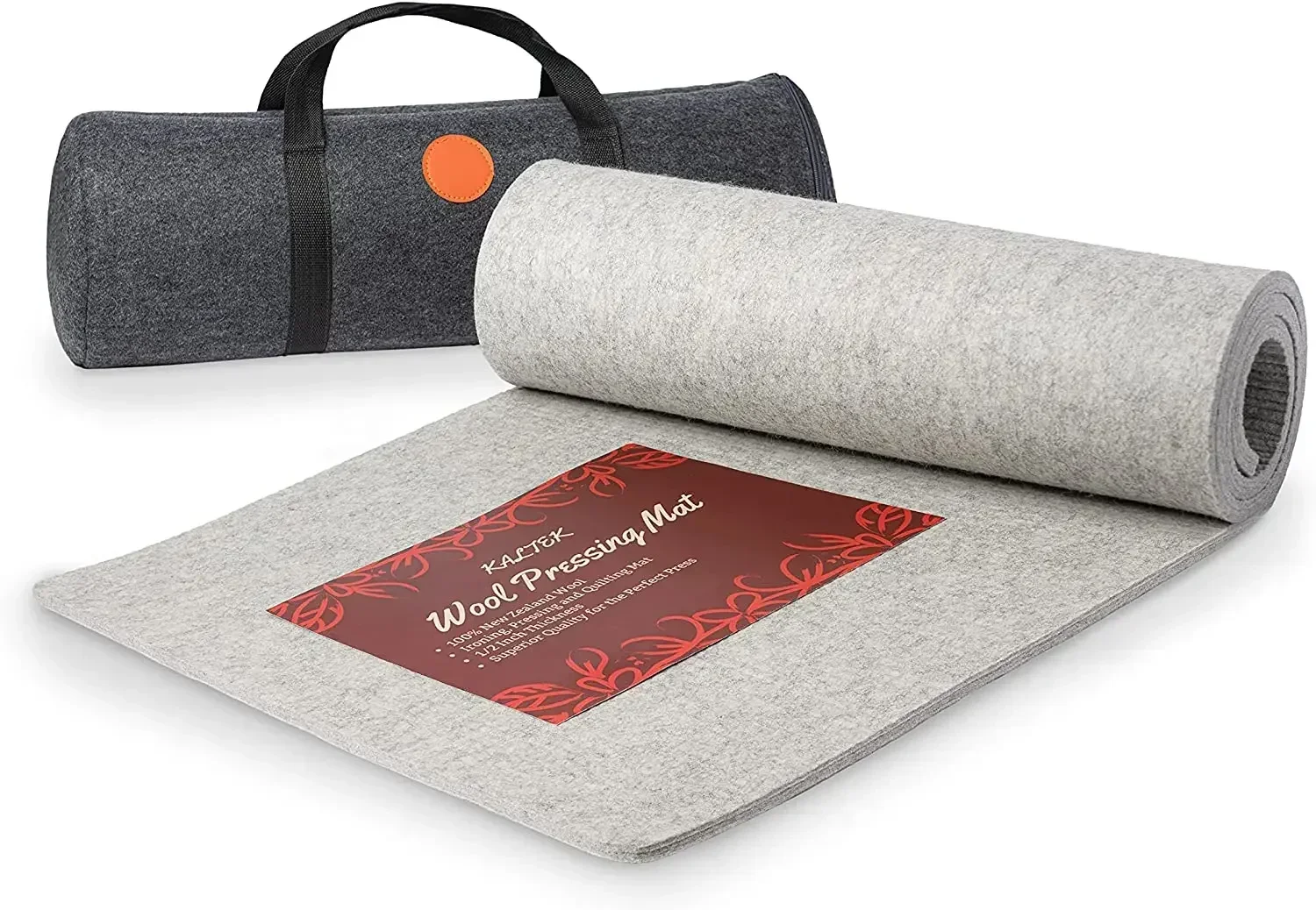 Sell like hot cakes 1/2 inch thickness pure wool felt roll customized wool ironing mat ironing board cover