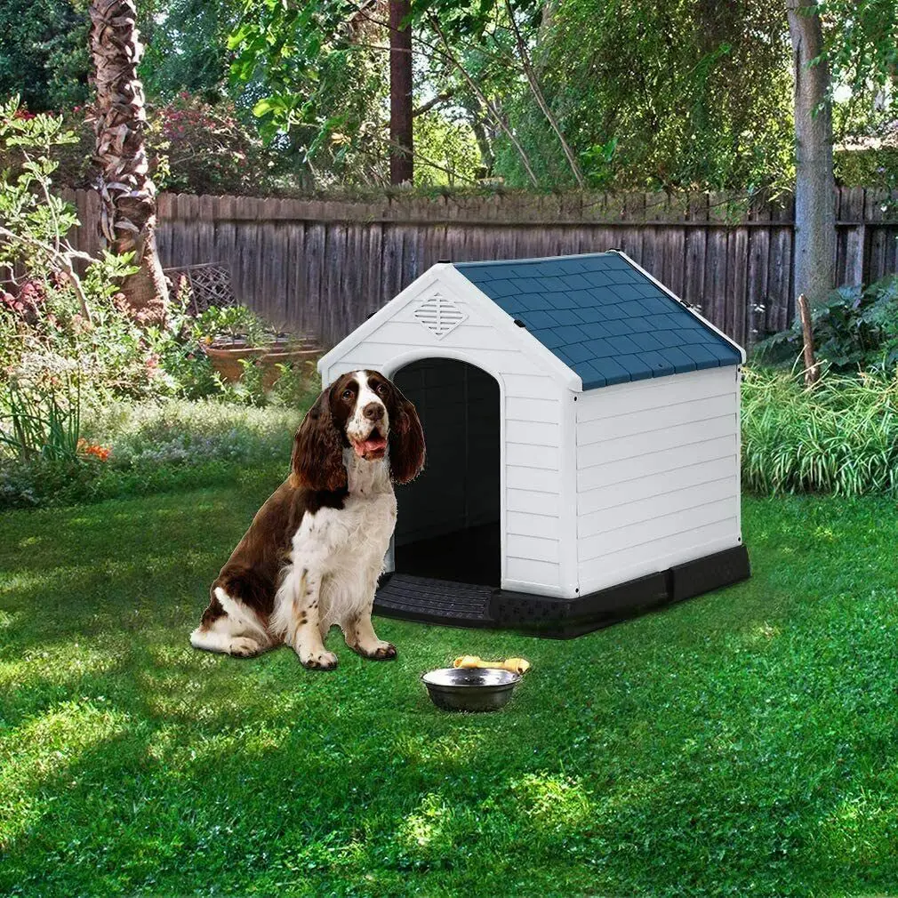 US All-Weather Large Dog House, Easy to assemble, Suitable for Backyard, New