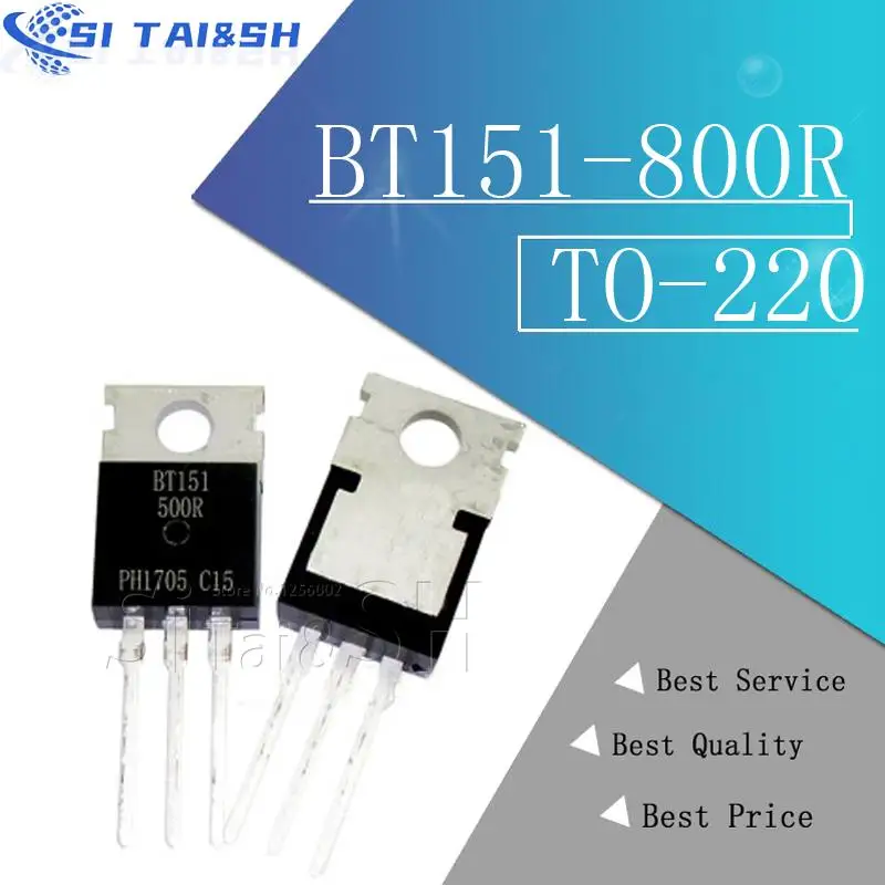 10Pcs/Lot BT151-800… - image