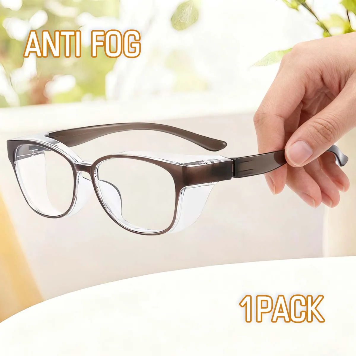 Sicherheitsschlag-Schutzbrille, sichere, spritzwassergeschützte, winddichte Arbeitsbrille, klare Schutzbrille für Industrieforschungslabore