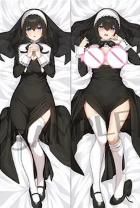 Dakimakura Sagisawa Fumika Anime Body Pillow Cover Double-Sided Print Life Size Pillowcase Gifts