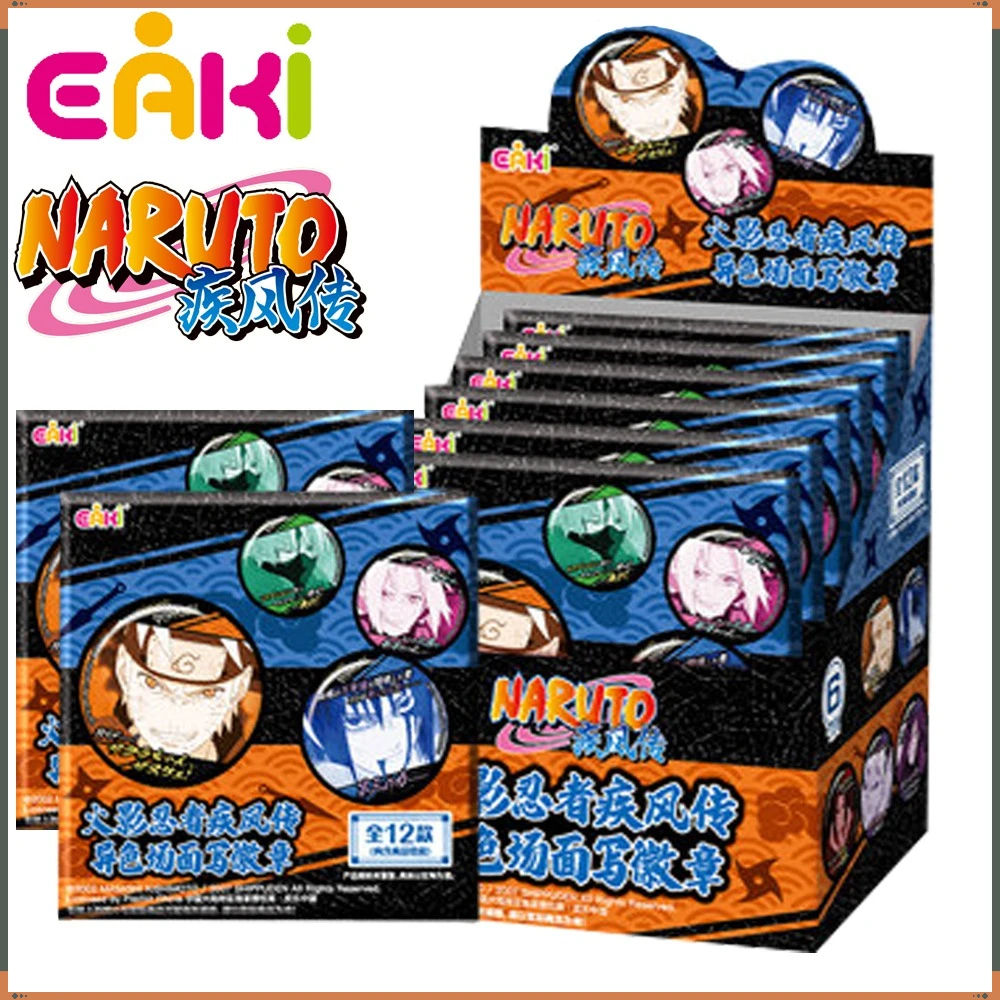 

Genuine Eaki Naruto Anime Character Badges Accessories Cosplay Exquisite Creative Fashion Trend Brooch Pendant for Clothes Bags