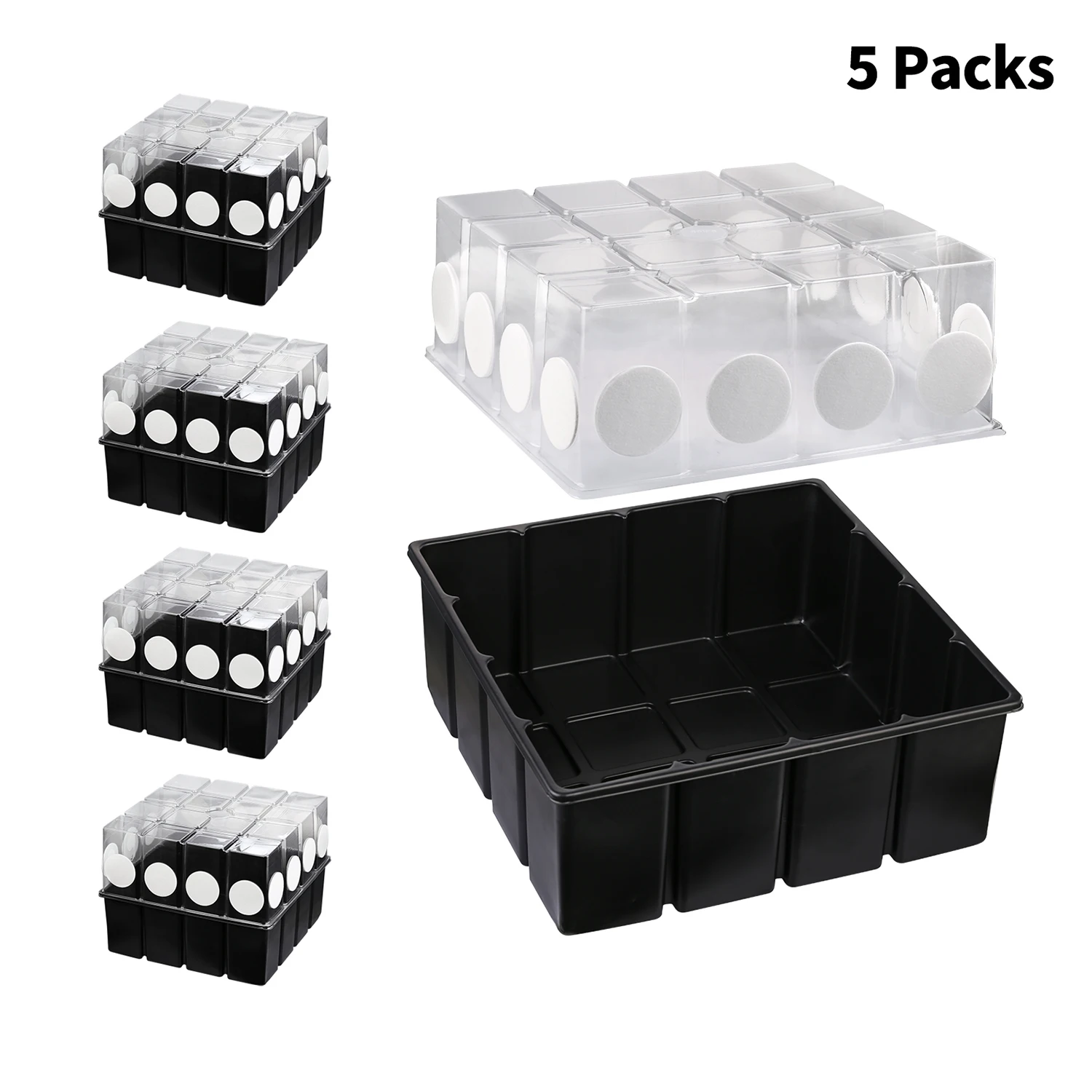 5 Packs Large Mushr… - image