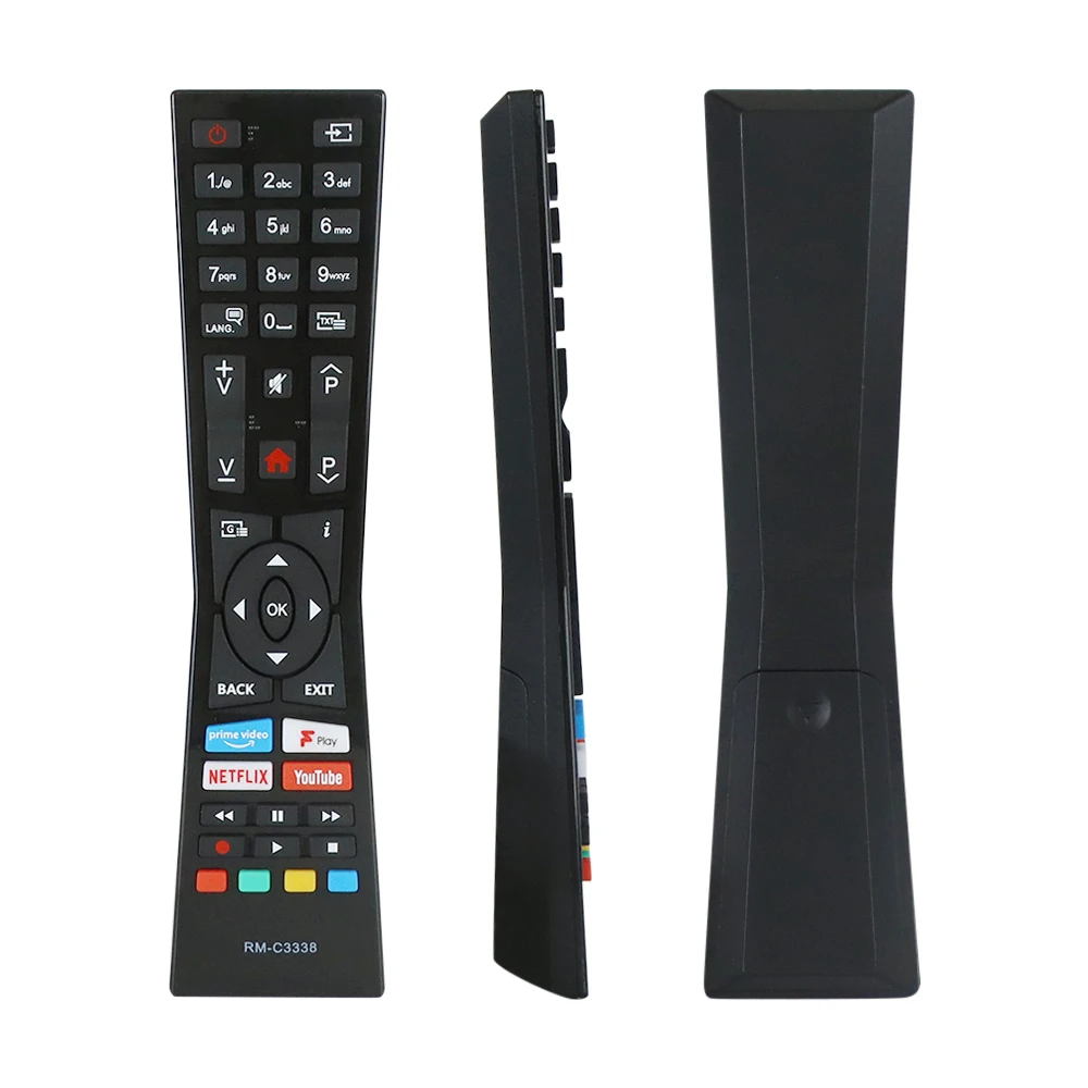 RM-C3338 RC43101P Remote Control Replacement for JVC Smart 4K LED LCD TVs LT-24C680 LT-24C685 LT-32C695