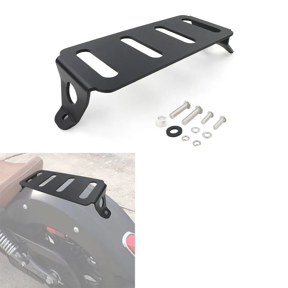 Motorcycle Rear Fender Solo Seat Luggage Rack Fit For Indian Scout 2014 2015 2016 2017 2018 2019 2020 2021 2022 2023 2024