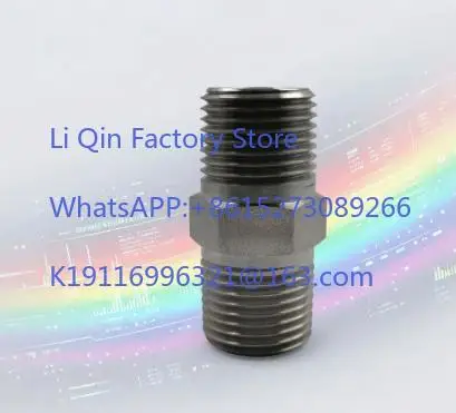 Pipe thread hexagonal pair of wires joint double-ended outer wire SS-2-HN-RT zero leakage 316L