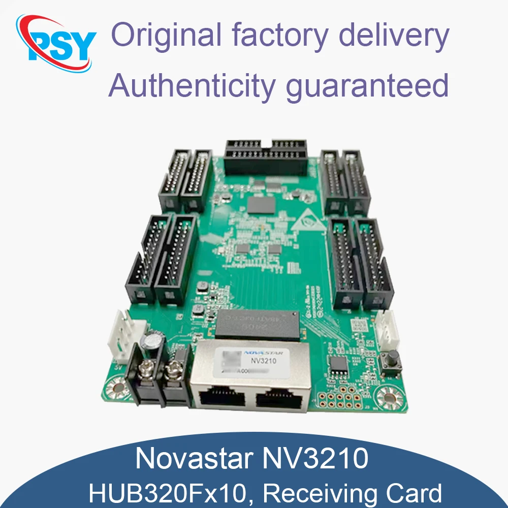 

Novastar Receiver NV3210 HUB320*10 Interface 512x512 Pixels Indoor Small Spacing LED Full Color Module Receiving Card P1.25 P1.5
