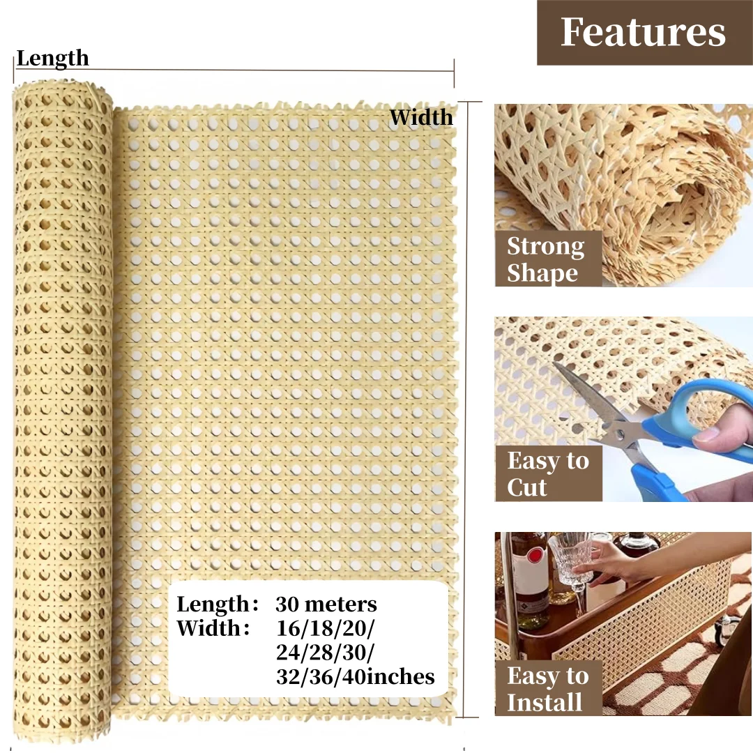 Woven Plastic Mesh Webbing Strip for Garden Fence Trellis Plant Support and Home Decoration
