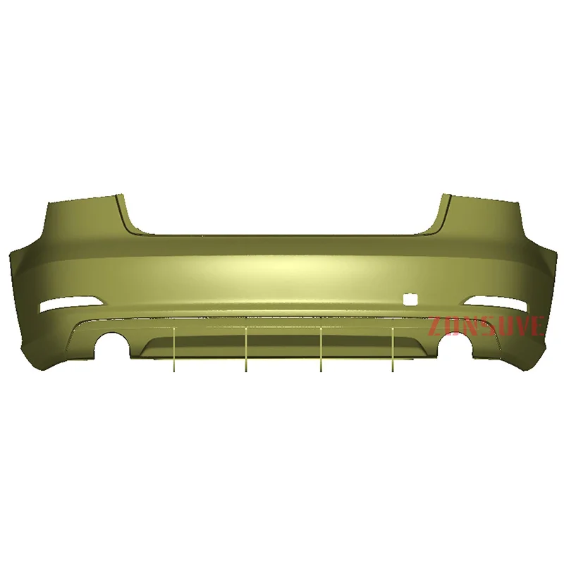 

For Audi A3 Sedan 2.0 S Tronic Convertib 2014-2016 Year Rear Diffuser Bumper Lips Spoiler Splitter Body Kit Accessories