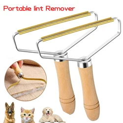 Pet Hair Remover Brush Portable Lint Remover Carpet Wool Coat Clothes Lint Pellet Manual Shaver Removal Scraper Cleaning Tool